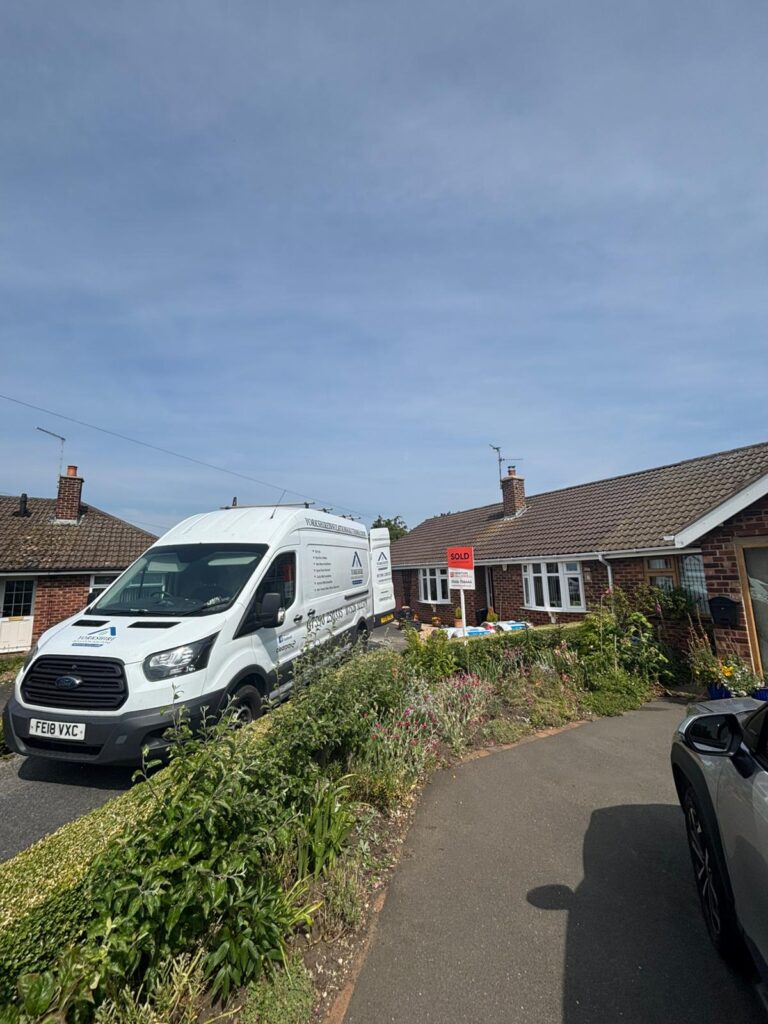 Exterior view of a Yorkshire insulation project